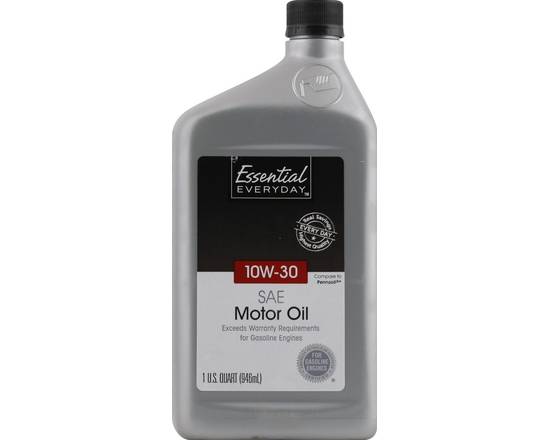 Essential Everyday · 10W-30 SAE Motor Oil (1 quart)