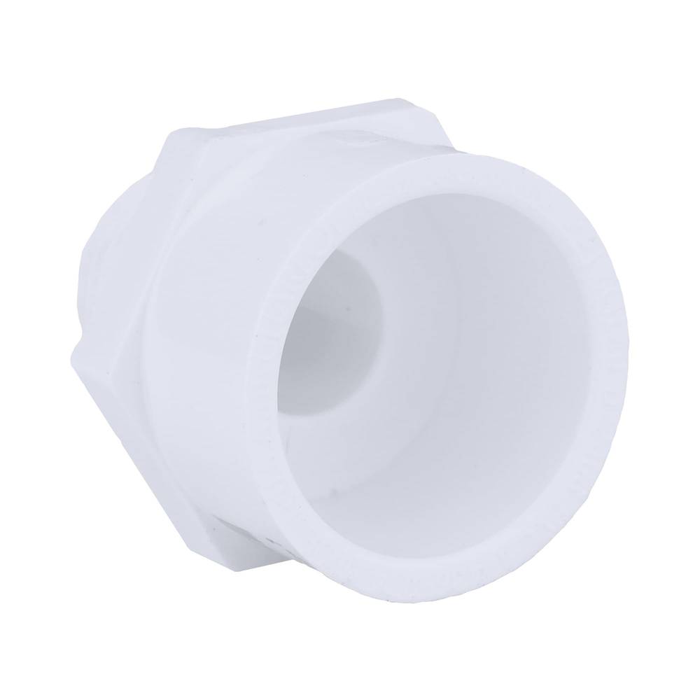 Charlotte Pipe 1/2-in x 3/4-in Schedule 40 PVC Reducing Male Adapter | PVC 02110  0500