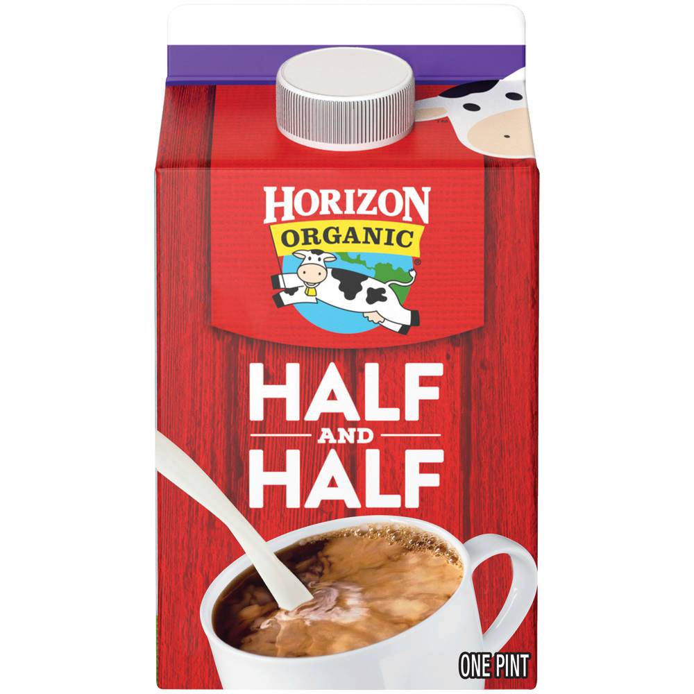 Horizon Organic Half & Half Ultra-Pasteurized Coffee Creamer