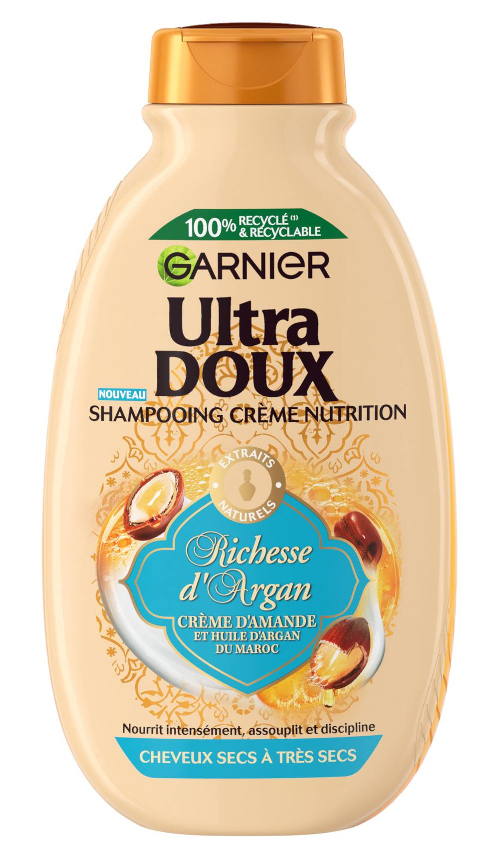 Garnier - Ultra doux shampooing richesse d'argan (250ml)