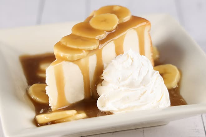 Bananas Foster Cheesecake