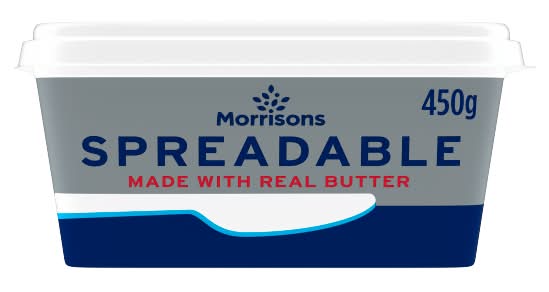 Morrisons Spreadable Butter (450g)