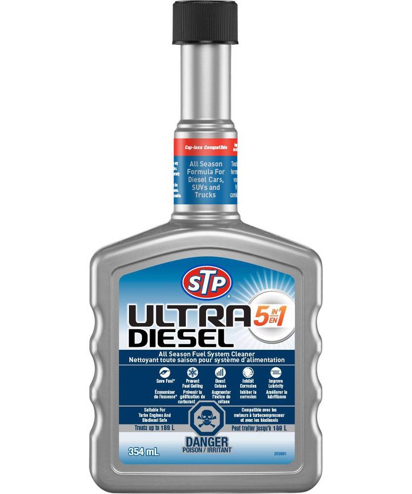 Stp nettoyant toute saison pour système diesel stp ultra 5 en 1 - ultra 5-in-1 diesel all season fuel system cleaner (354 ml)