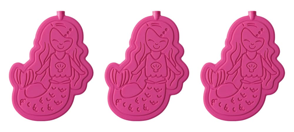 Easy Home Mermaid Reusable Ice Pack - 3pk