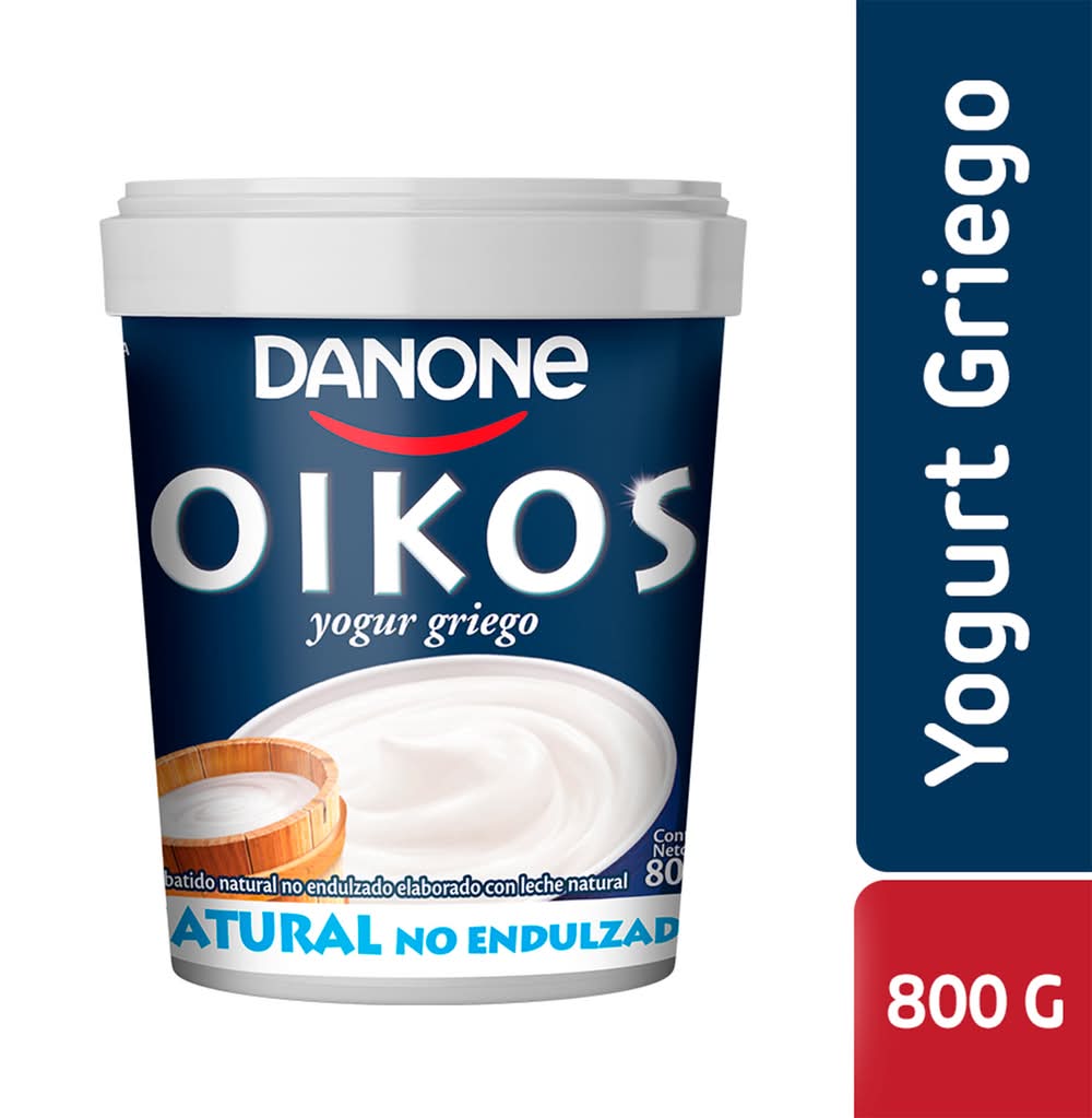 Oikos · Yogur griego natural no endulzado (800 g)