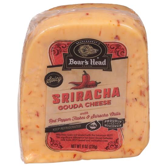 Boar's Head Spicy Sriracha Gouda Cheese