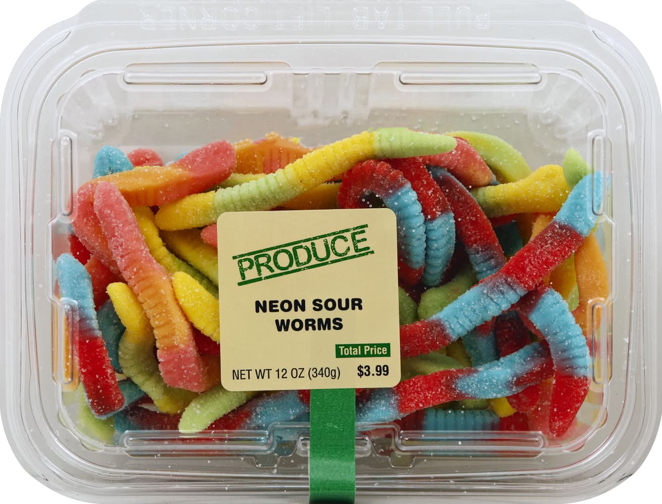 Producers Neon Sour Worms (12 oz)