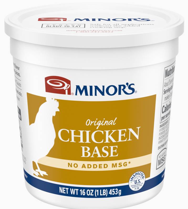 Minor's - Chicken Base  No Added MSG - 1 lb