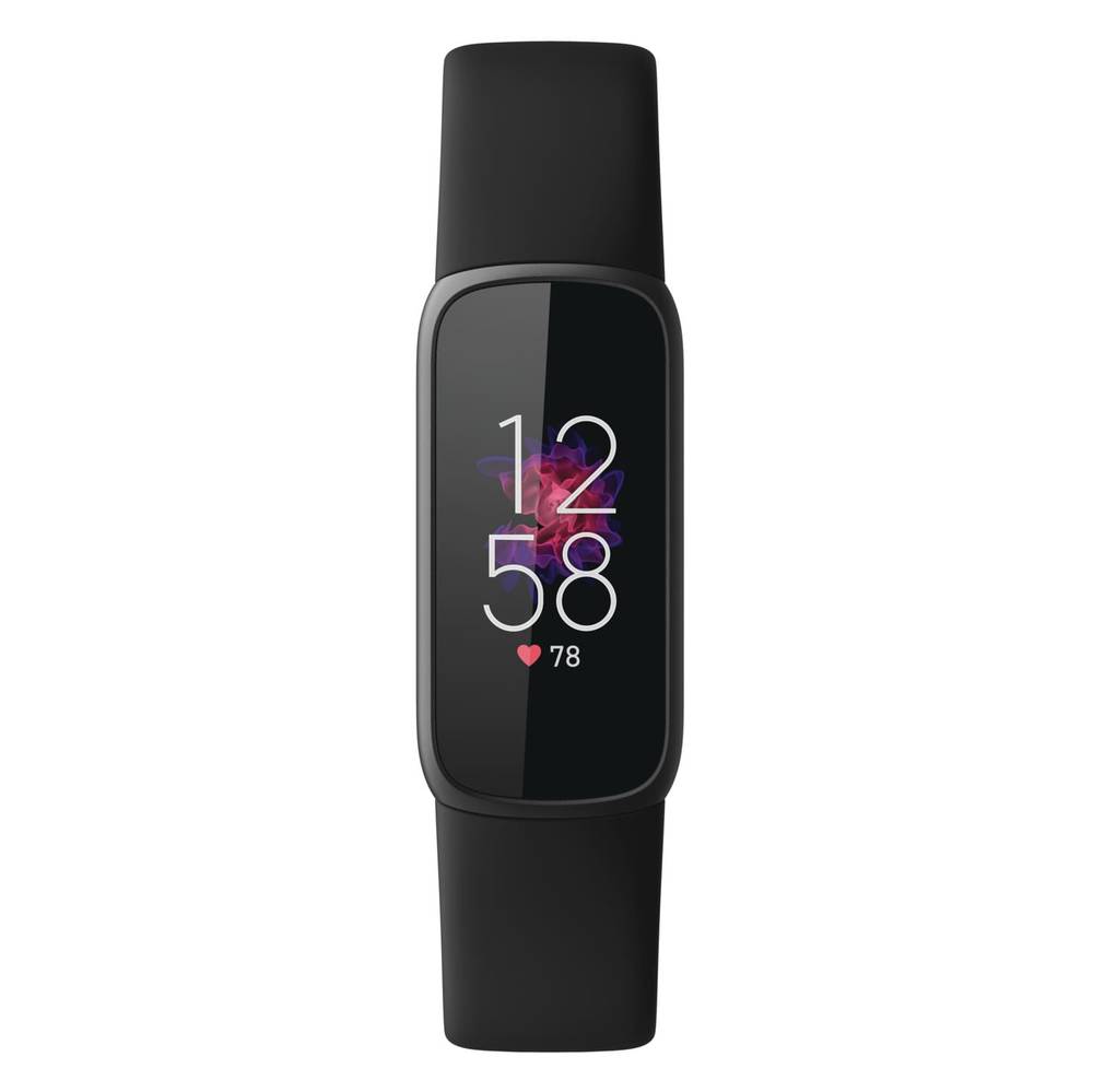 Fitbit Luxe En Acier Inoxydable Graphite Avec Bracelet Noir (1 unité)  - Luxe Graphite Stainless Steel With Black Band (1 unit)