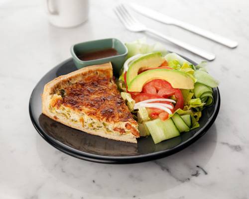 Quiche vegetariano