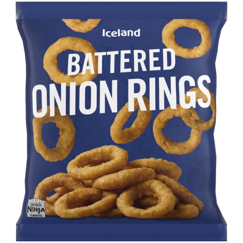 Iceland Battered Onion Rings (600g)
