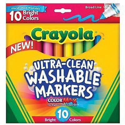 Crayola Ultra-Clean Washable Markers ( 10 ct ) (assorted )