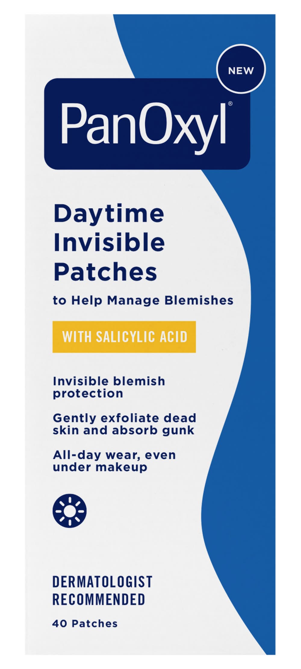 PanOxyl Daytime Invisible Patches To Manage Blemishes (0.59 oz, 40 ct)