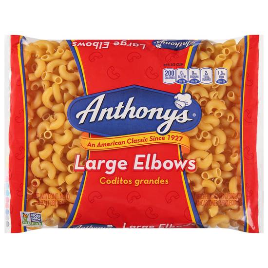 Anthony's Large Elbows Pasta