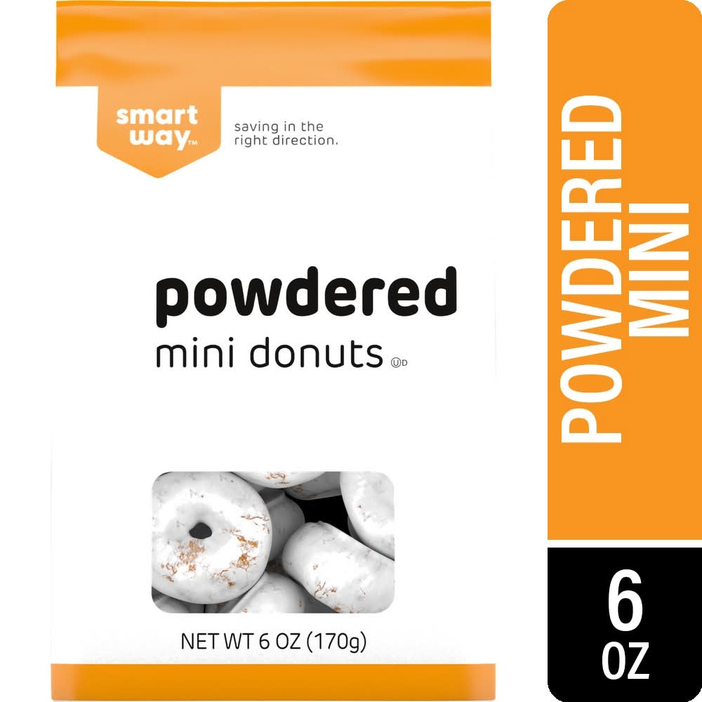 Smart Way™ Powdered Sugar Mini Cake Donuts