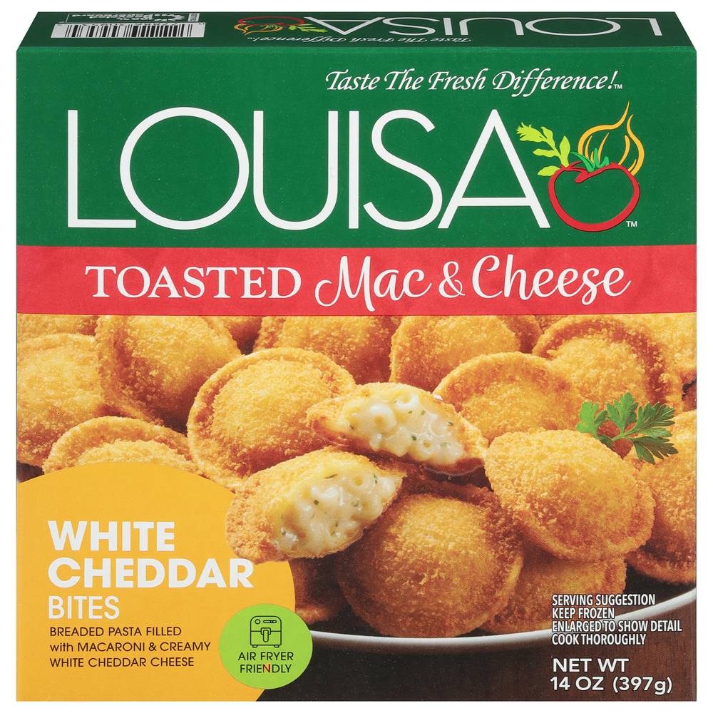 Louisa White Cheddar Toasted Mac & Cheese (14 oz)