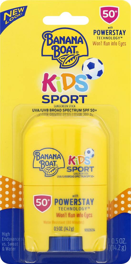 Banana Boat Kids Sport Sunscreen Stick Spf 50+ (0.5 oz)