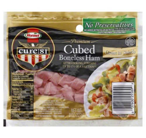 Hormel Cure 81 Ham, Boneless, Cubed