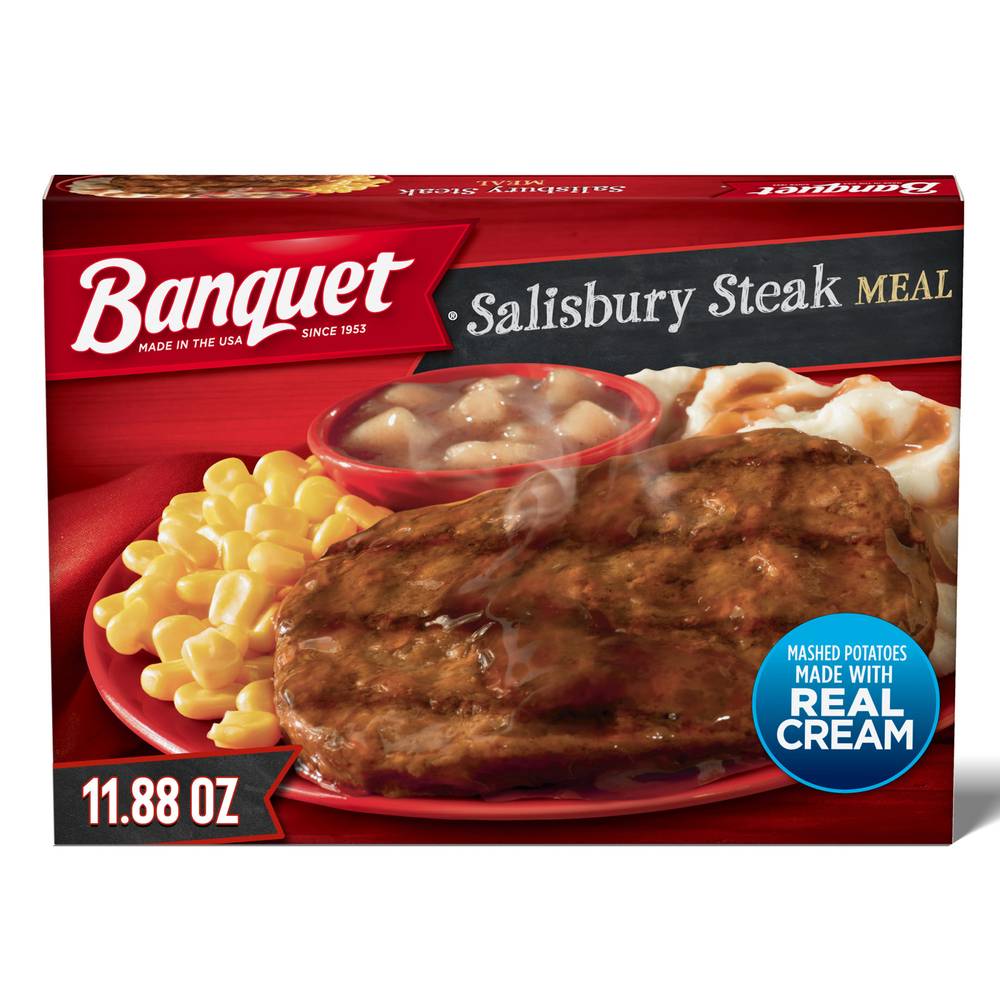 Banquet Classic Salisbury Steak Frozen Meal