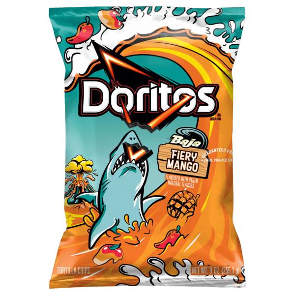 Doritos Baja Fiery Mango 9oz