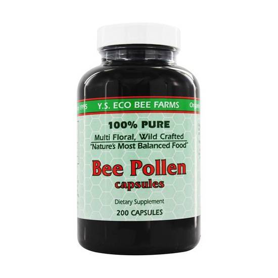 Y.s. Eco Bee Farms Pollen Capsules (200 ct)