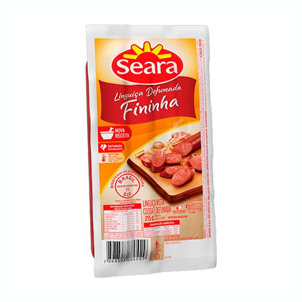 Seara linguiça fininha defumada (215 g)