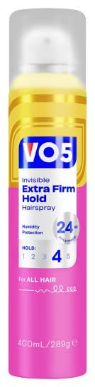 VO5 Invisible Extra Firm Hold Hair Spray (289g)