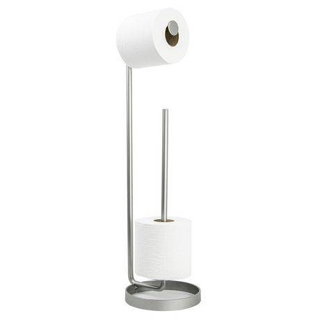 Columbia Frame Era Dots Toilet Tissue Holder Warm Silver, 6 in x 22.10 in, Warm Silver