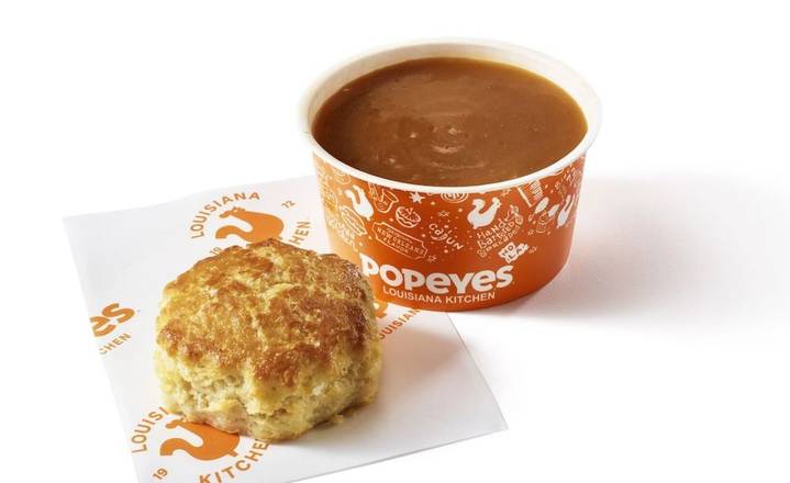 Biscuit & Cajun Gravy