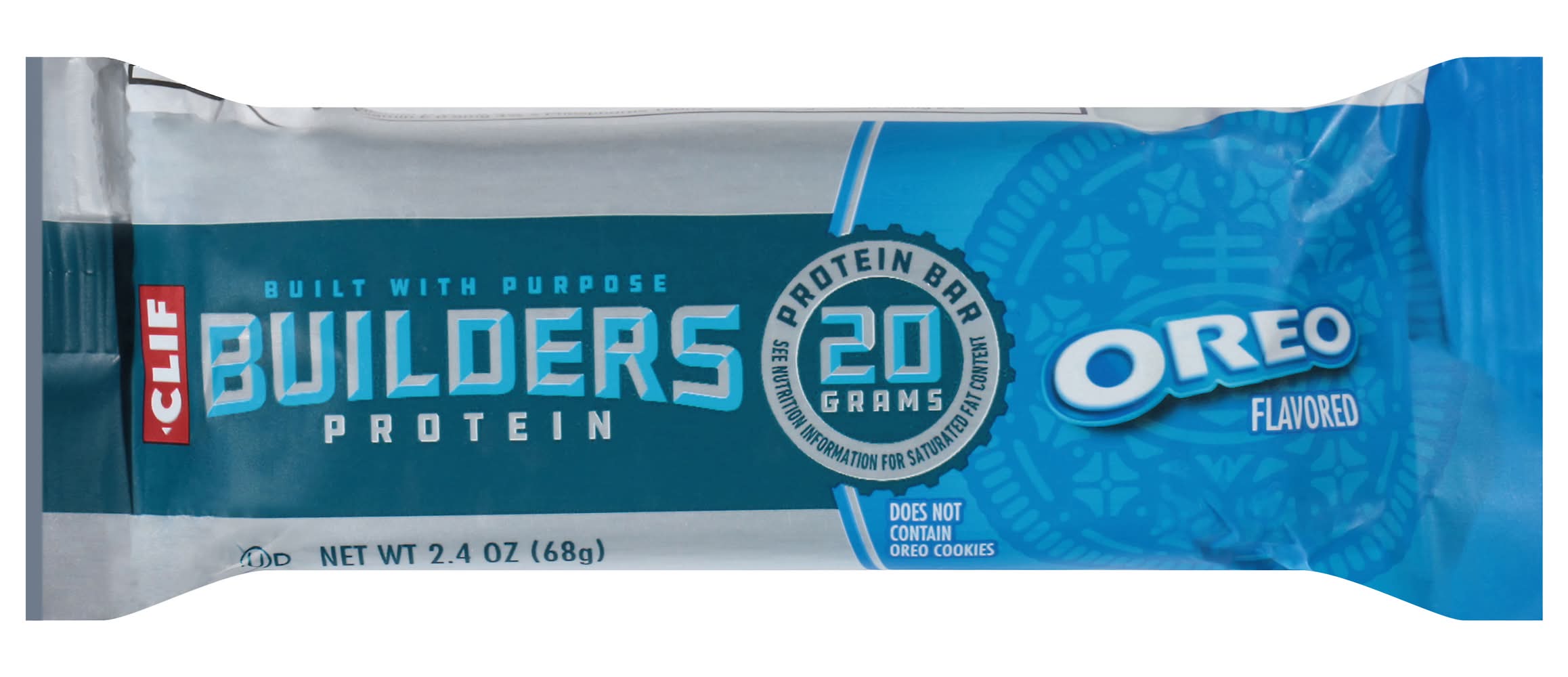 Clif Builders Protein Bar, Oreo (2.4 oz)