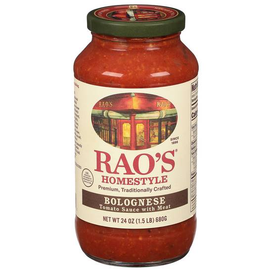 Rao's Homemade Premium Bolognese Tomato Sauce With Meat