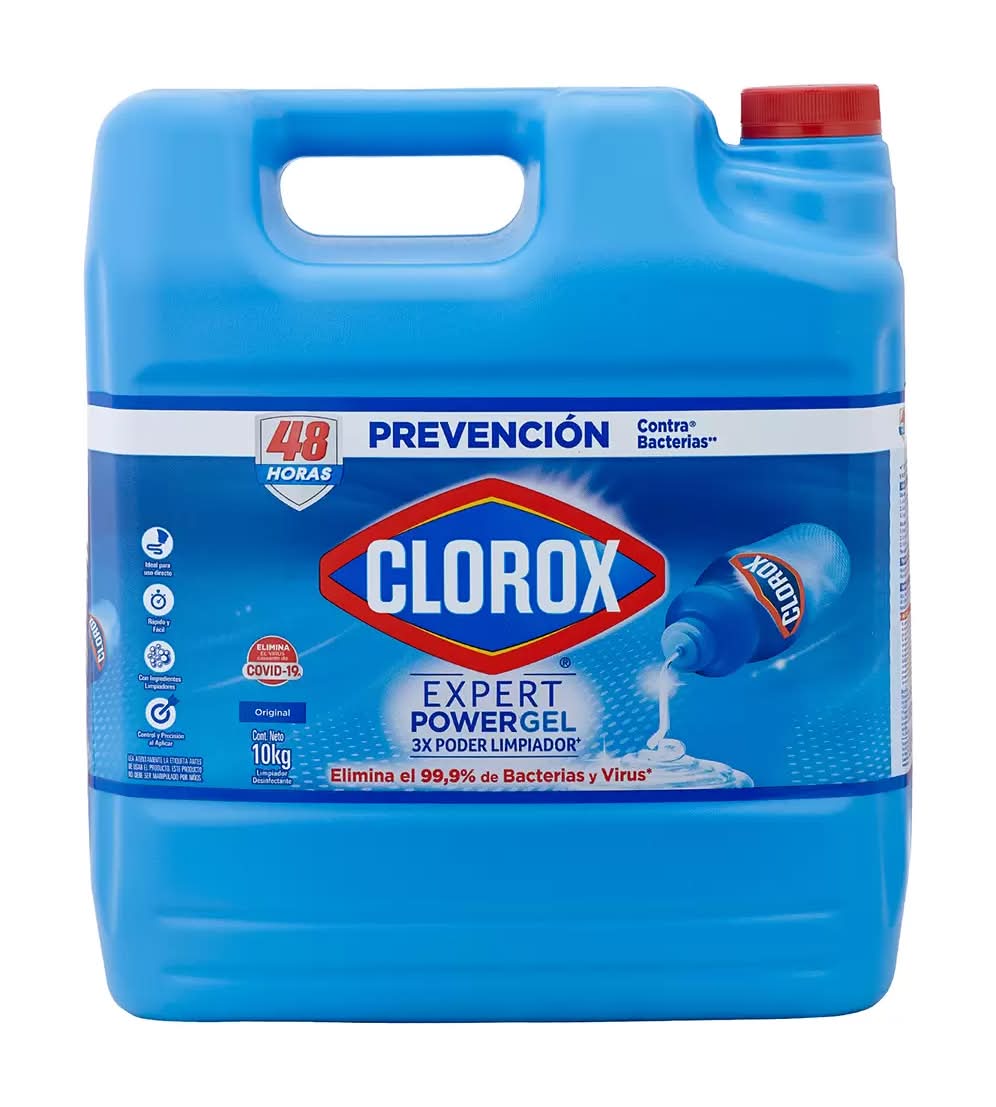 Clorox · Expert power gel limpiador desinfectante (10 kg)
