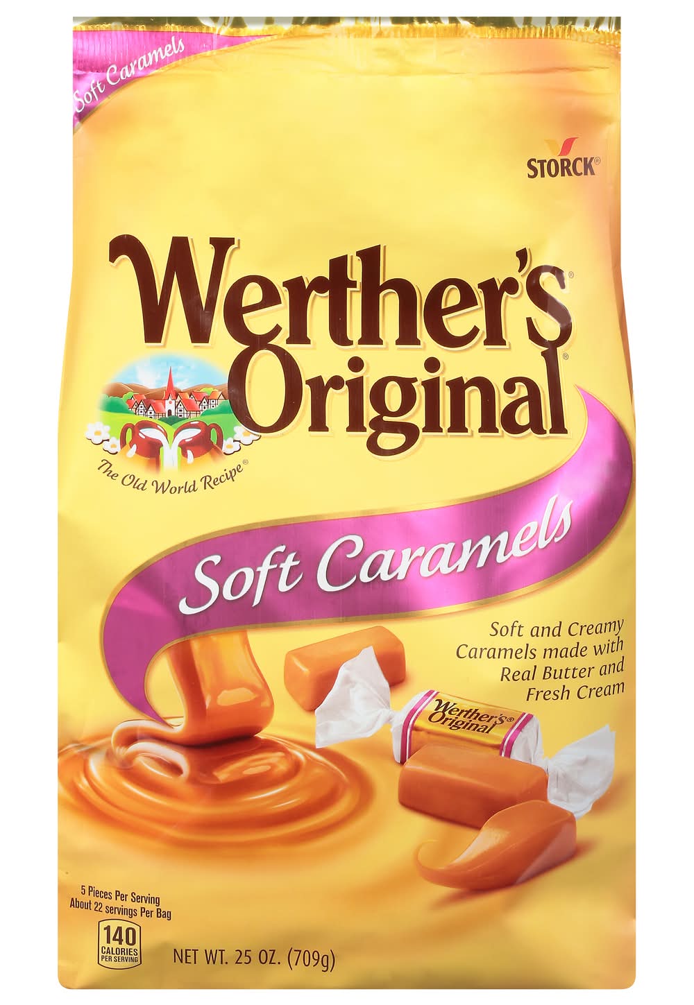 Werther's Original Candy, Soft Caramels (25 oz)
