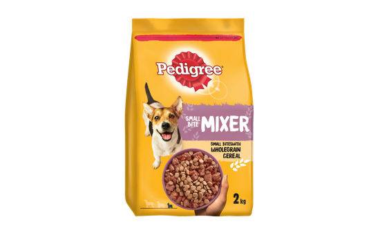 Pedigree Dry Dog Food Mixer Adult Small Dog 2kg