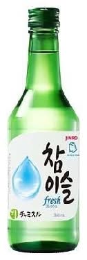 301974：眞露 チャミスル フレッシュ 16°360ML / Jinro, Chamisul, Fresh Soju, 360ML