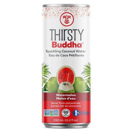 Thirsty Buddha Sparkling Coconut Water With Watermelon (330 ml)