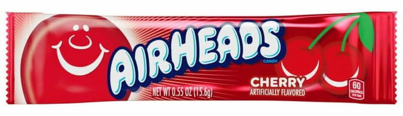 Airheads Cherry Flavor Candy 0.55oz