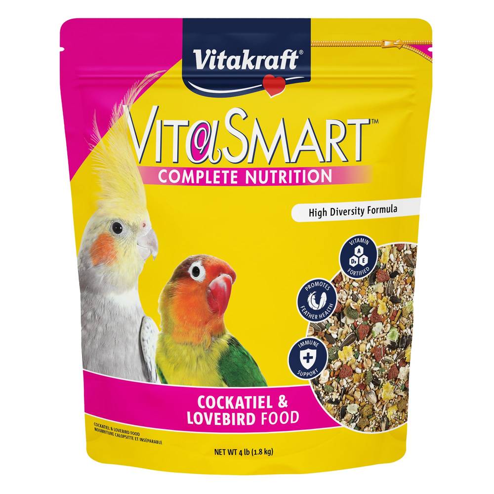 Vitasmart Cockatiel and Lovebird Food