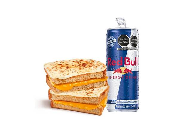 Grilled Cheese + Red Bull