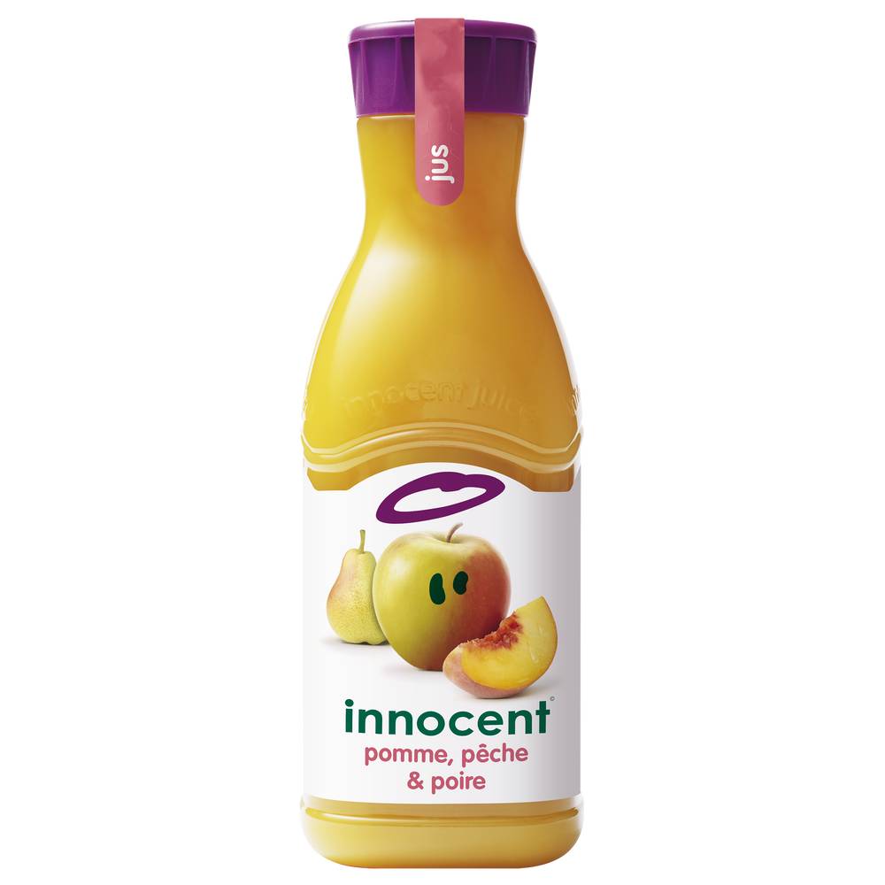 Innocent - Jus de fruits (900 ml) (pommes - poires - pêches)