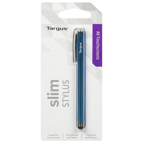 Targus Slim Stylus For Touch-Screen Displays, Metallic Blue
