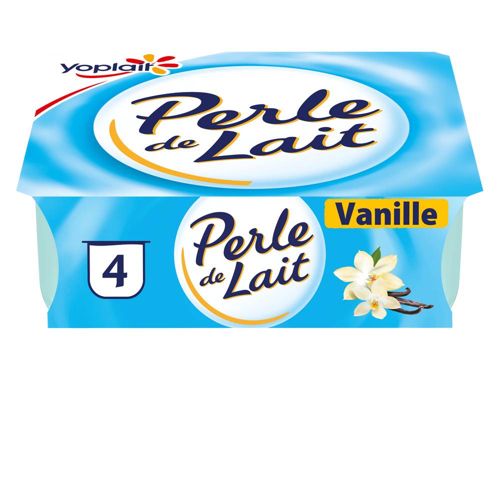 Yoplait Perle de Lait - Yaourt, vanille (4)