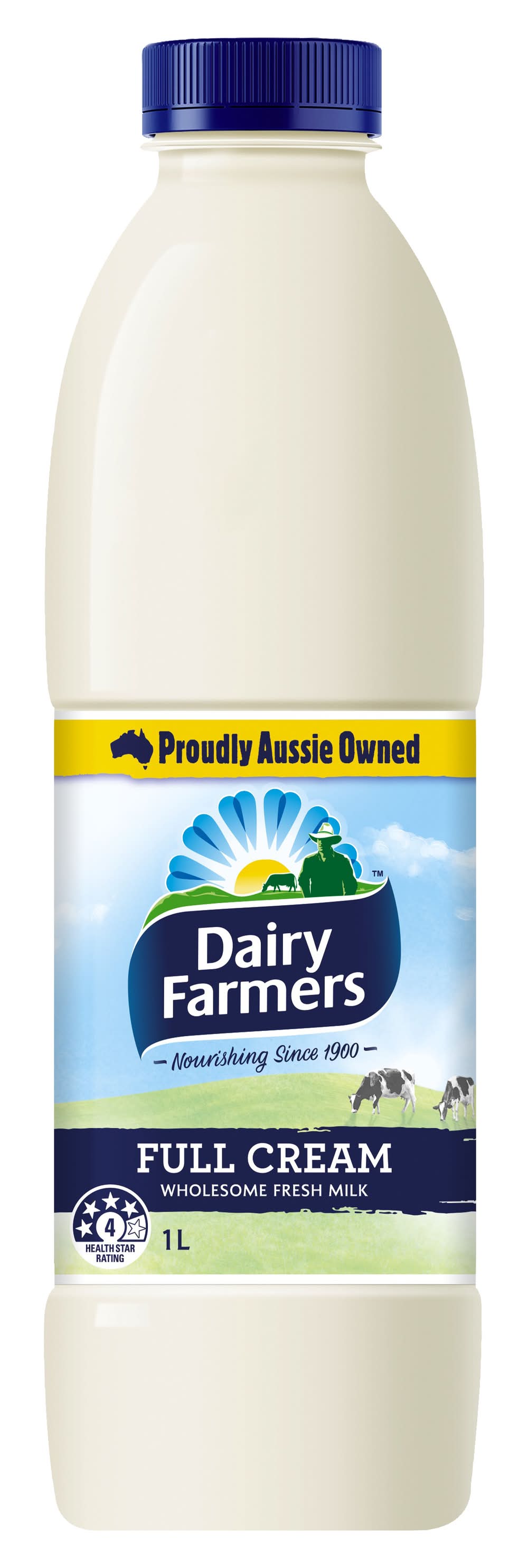 Dairy Farmers Full Cream Wholesome Fresh Milk (1L)