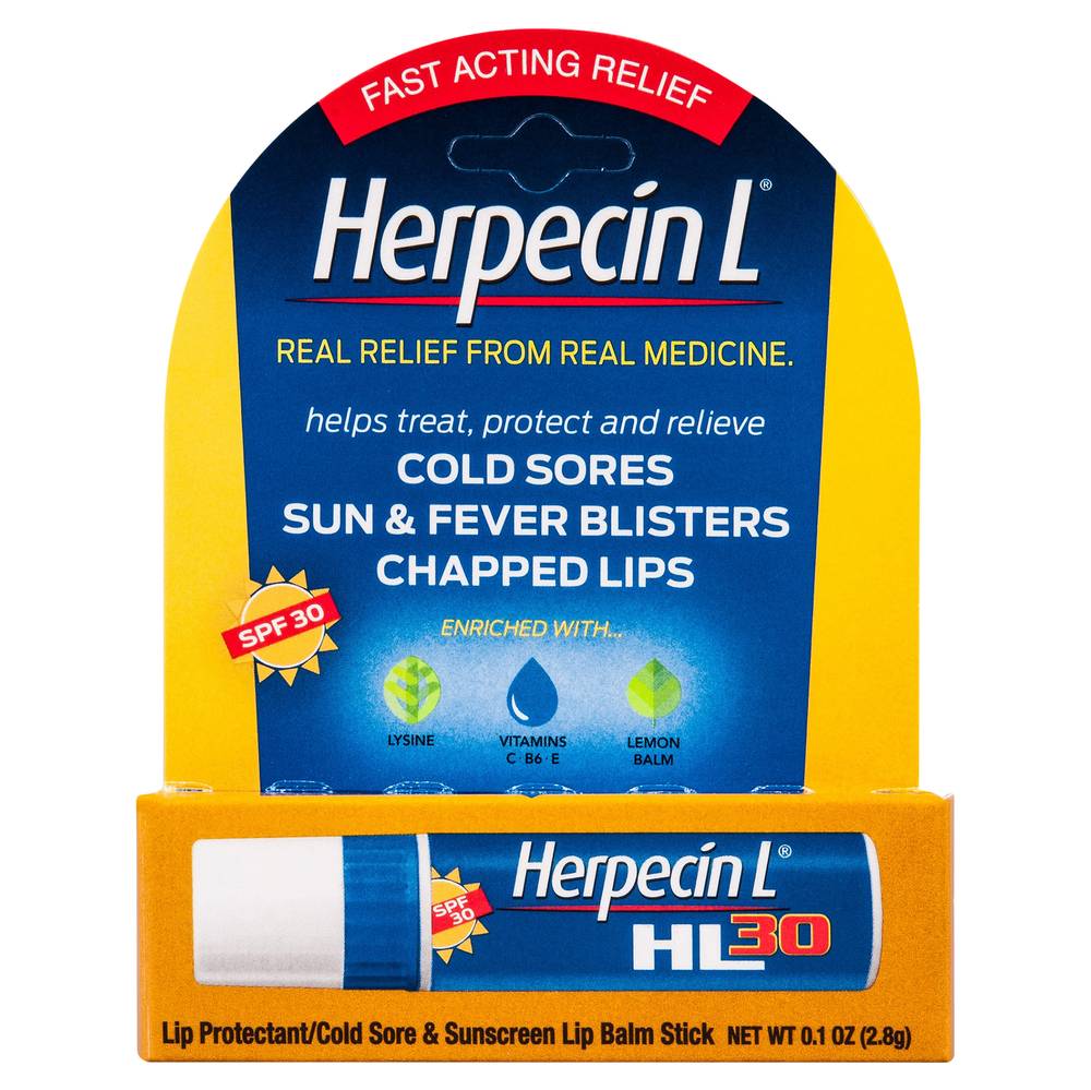 Herpecin-L Lip Protectant Cold Sore & Sunscreen Lip Balm