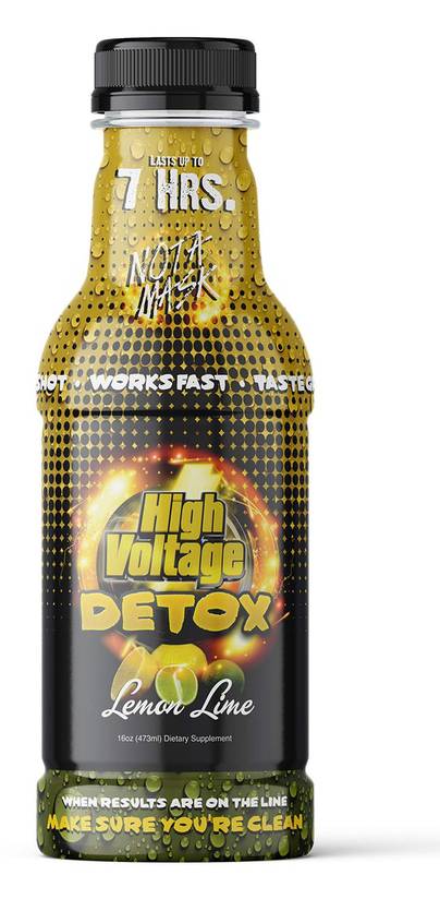 High Voltage Detox Drink Lemon Lime