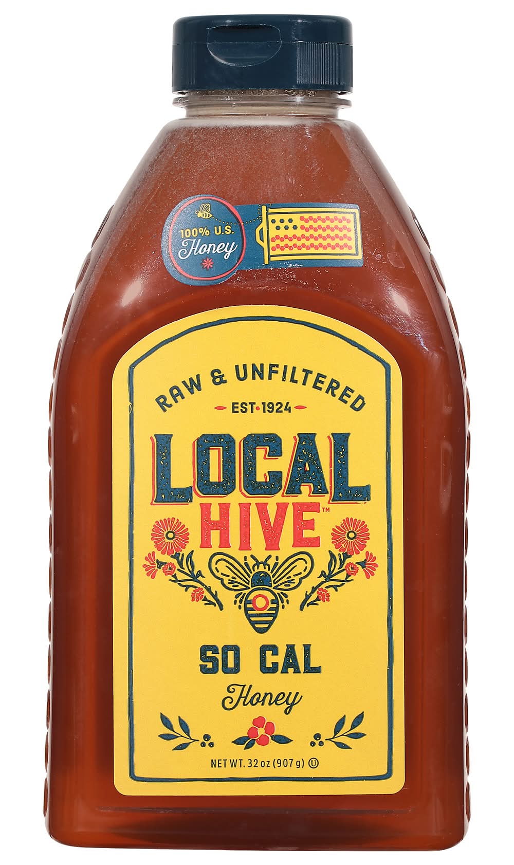 Local Hive So Cal Raw & Unfiltered Honey (32 oz)
