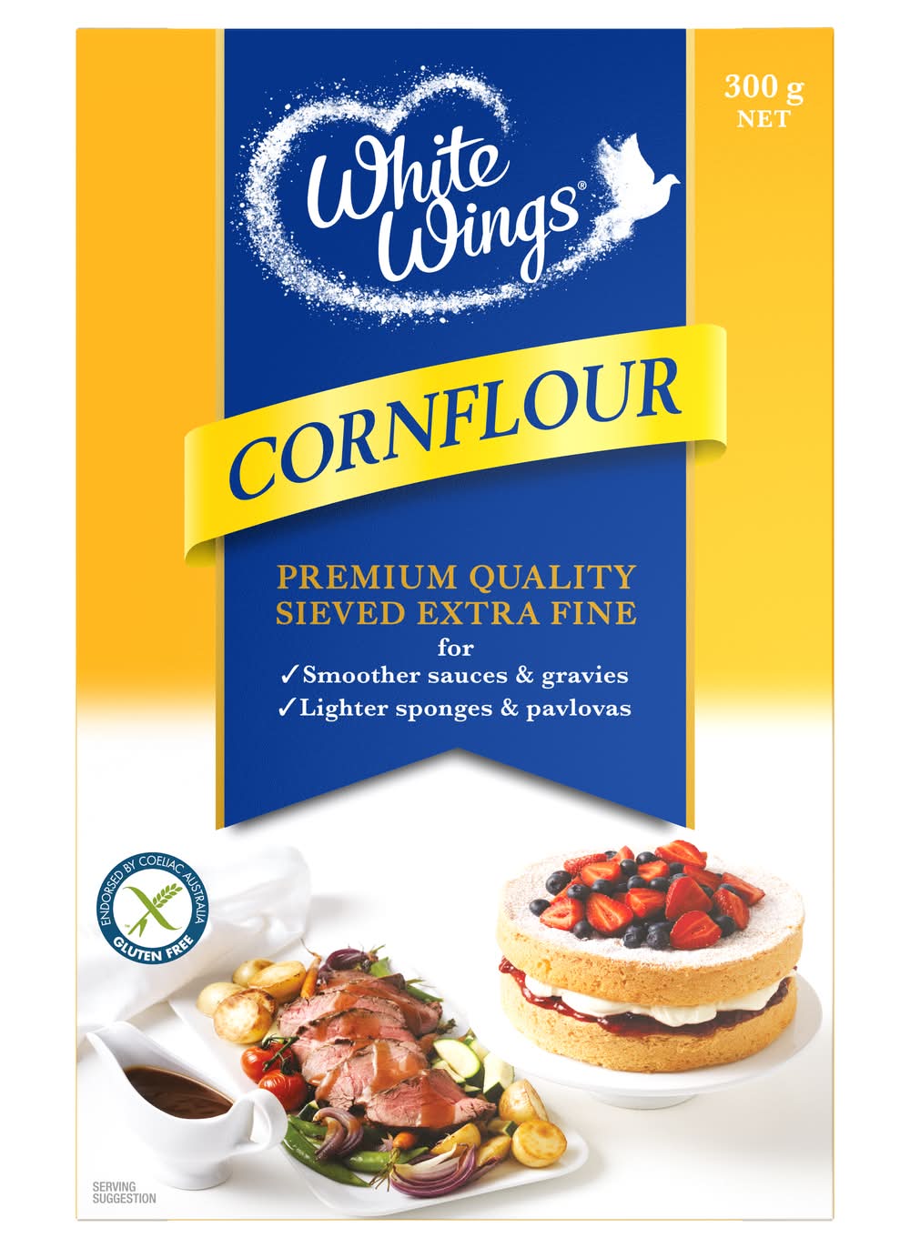 White Wings Cornflour (300g)