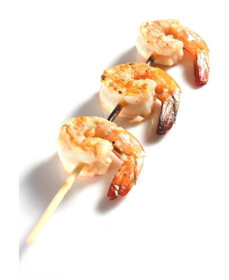 Raw 36/40 P&D Tail On Shrimp Skewers 2.4Oz