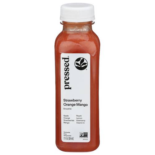 Pressed Juicery Strawberry Orange Mango Smoothie