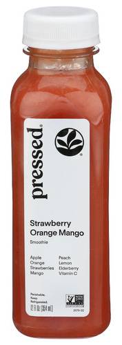 Pressed Juicery Smoothie, Strawberry, Orange, Mango (12 fl oz)